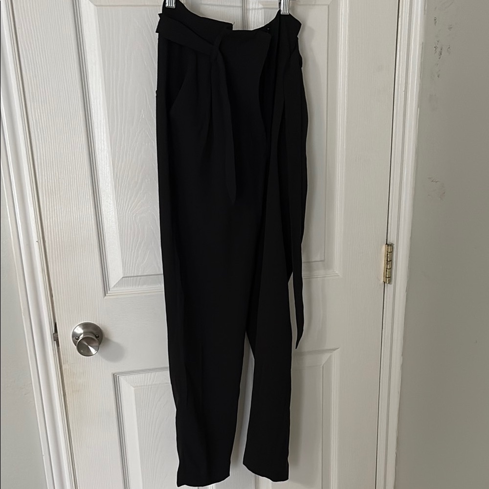 H&M Black high waisted pants